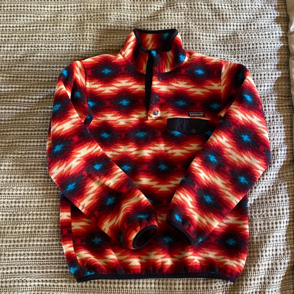 Patagonia fleece jacket, size medium.